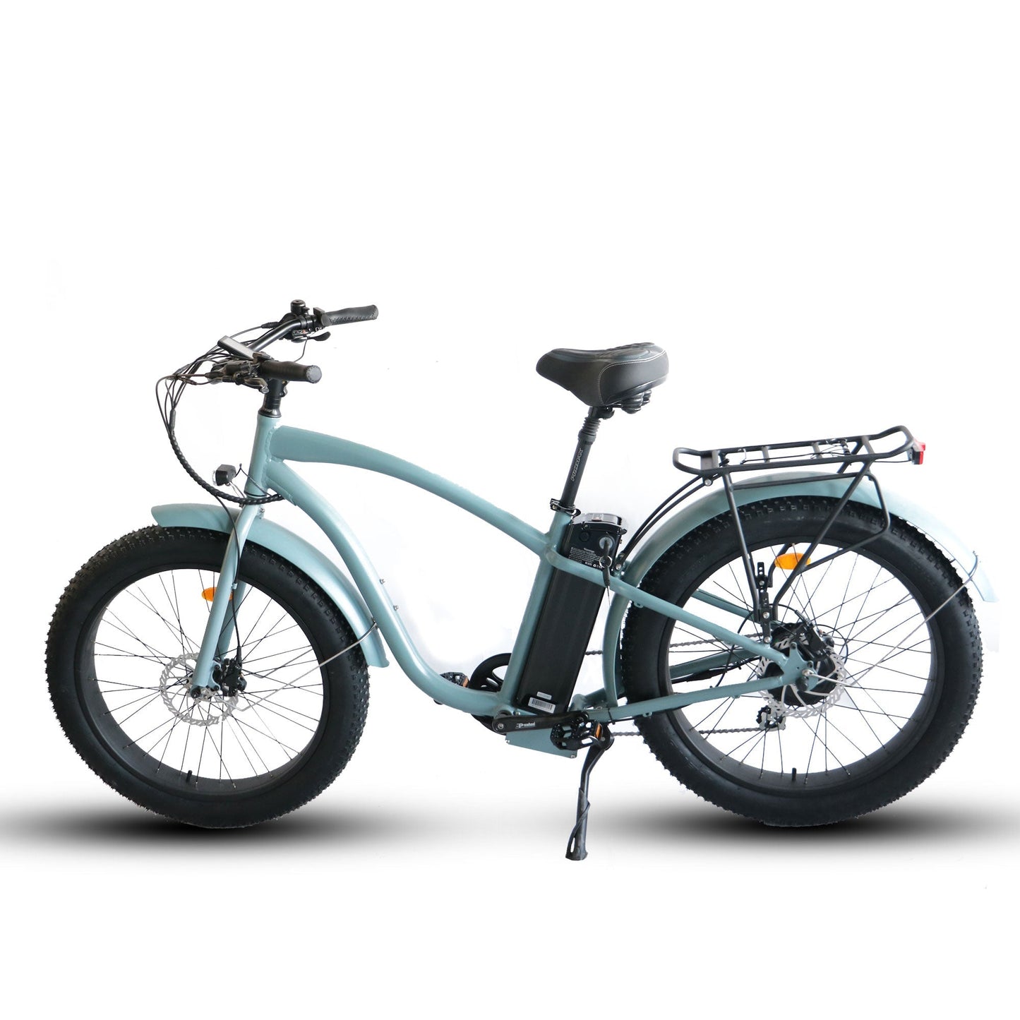 Fat Tire Step Over 26x4 - 52v Beach Cruiser Electric Bike