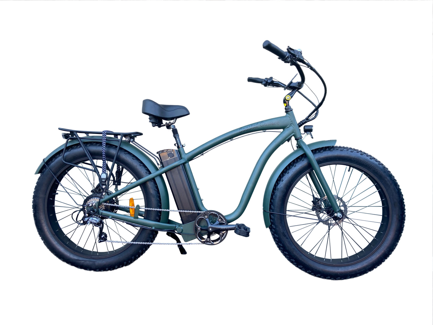 Coastal Cruiser - 750w Fat Tire Cruiser Step Over 26x4 Electric Bike