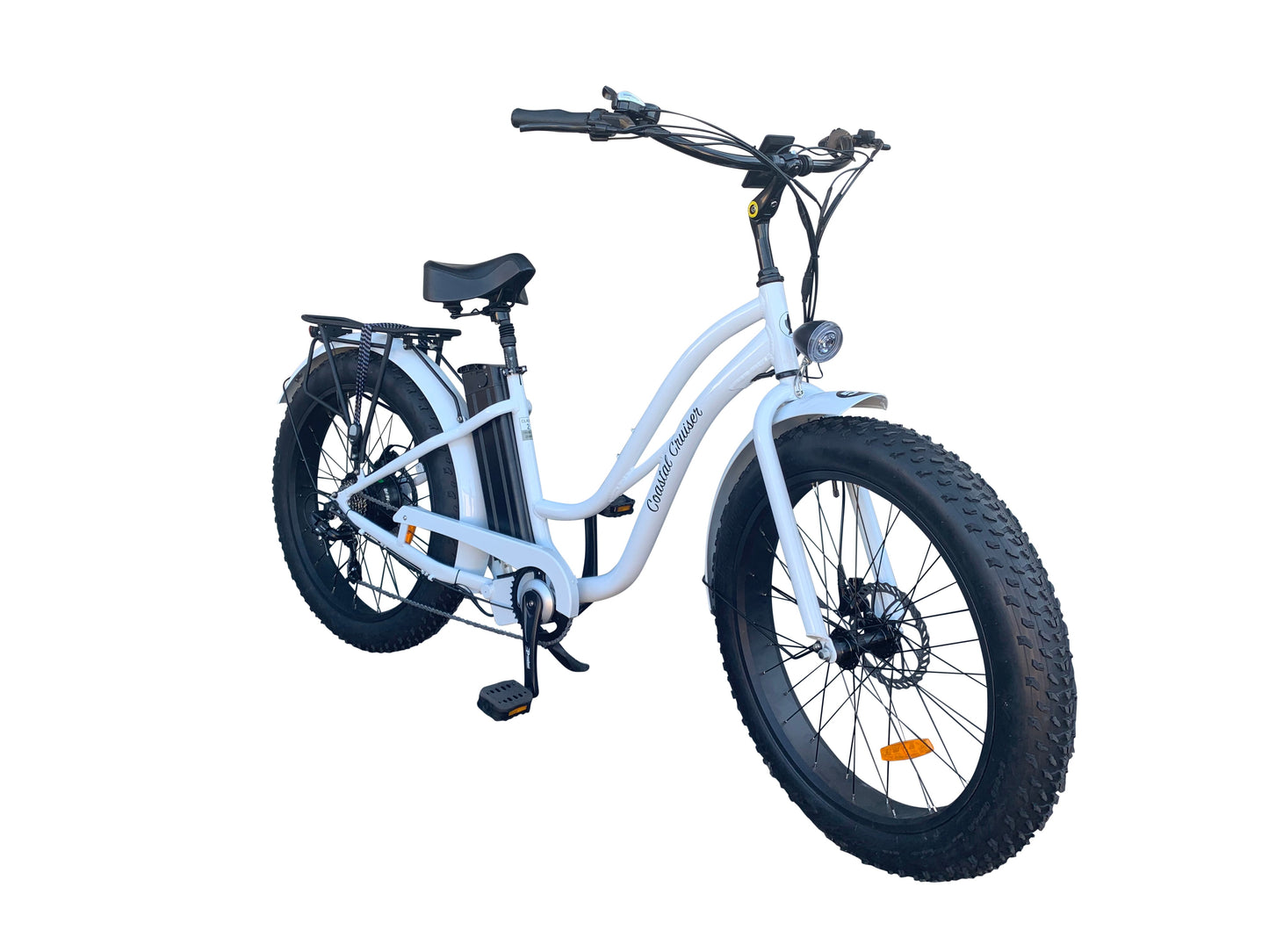 Coastal Cruiser - 750w Fat Tire Cruiser Step Thru 26x4 Electric Bike