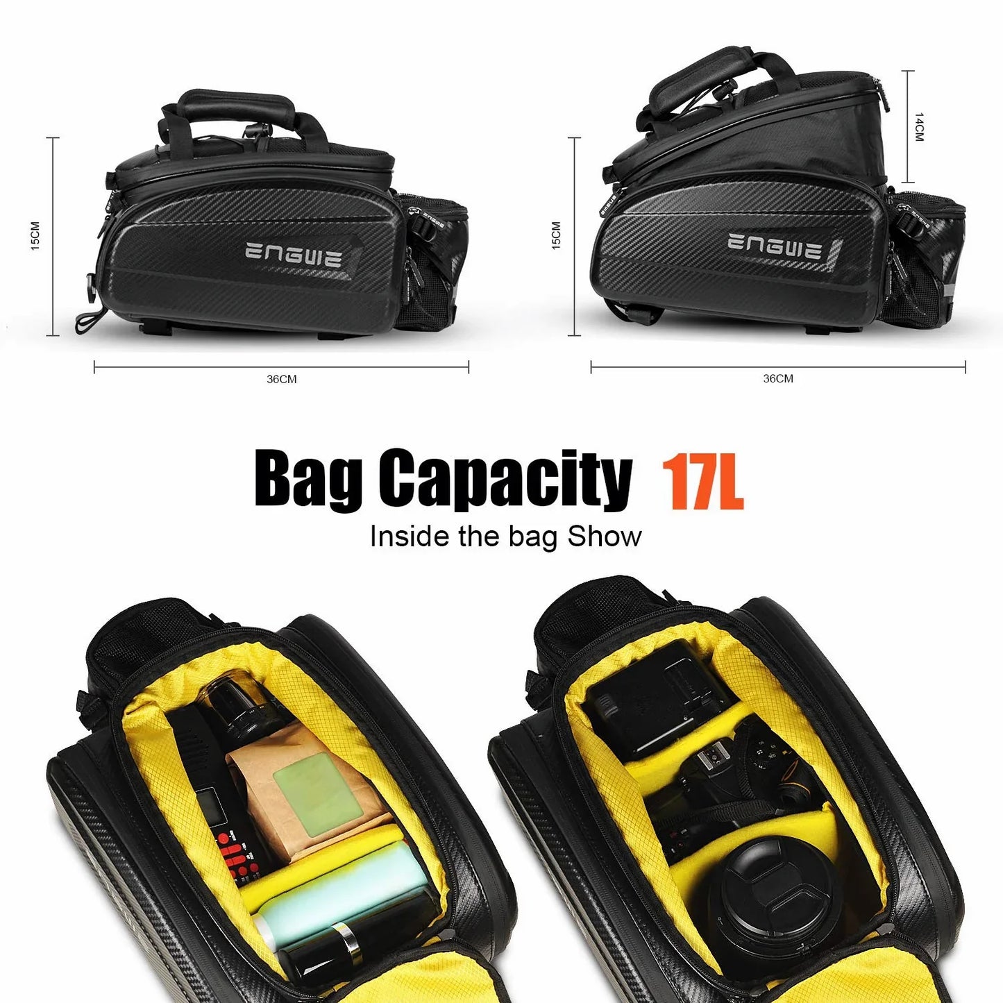 35L Rear Rack Bag